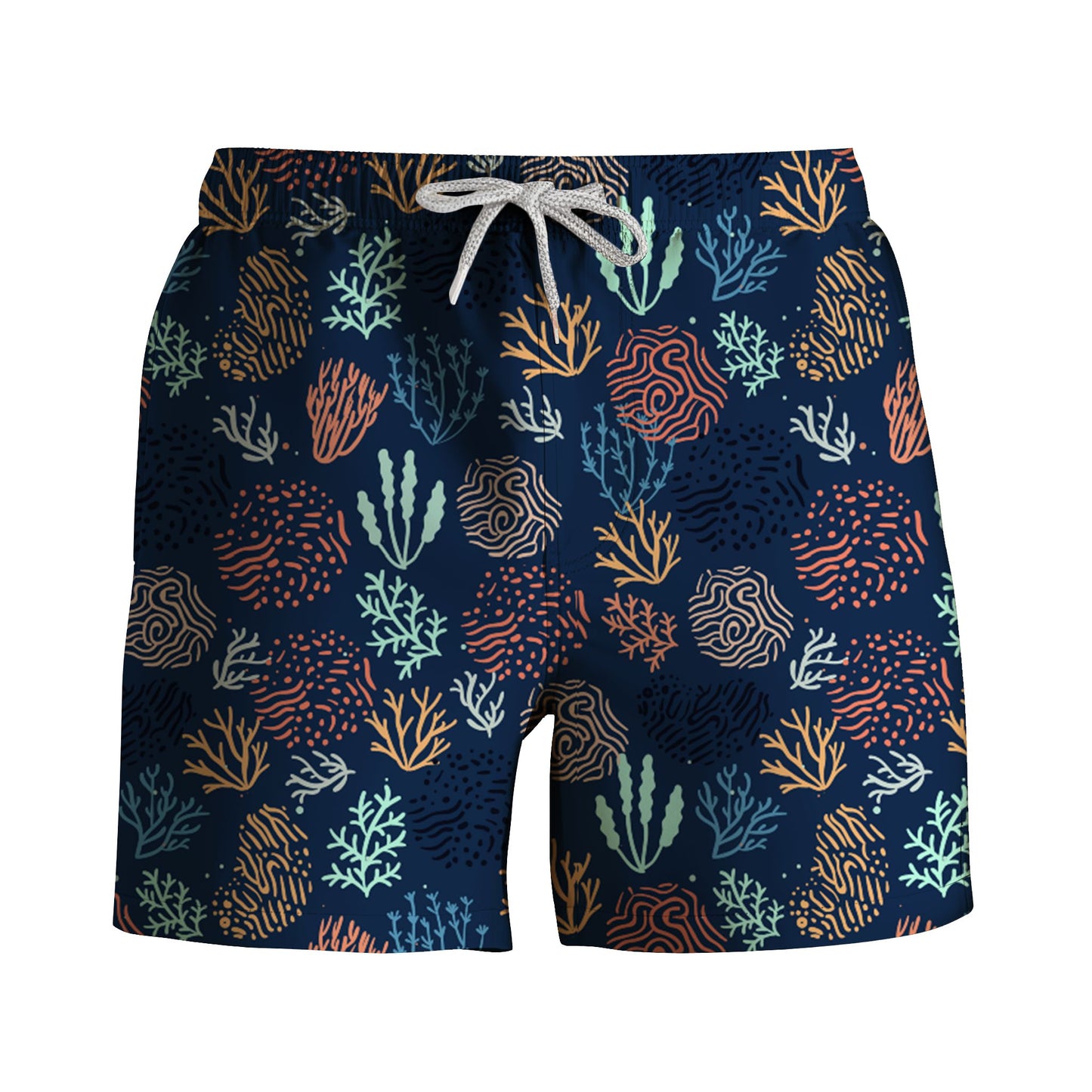 Blue Corals Swim Shorts