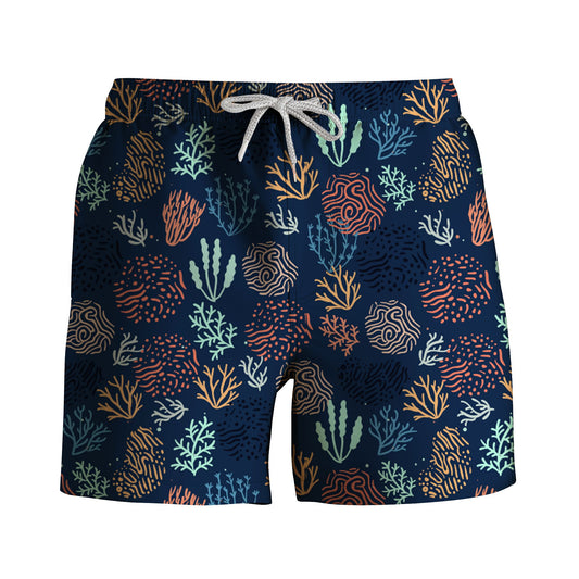 Blue Corals Swim Shorts