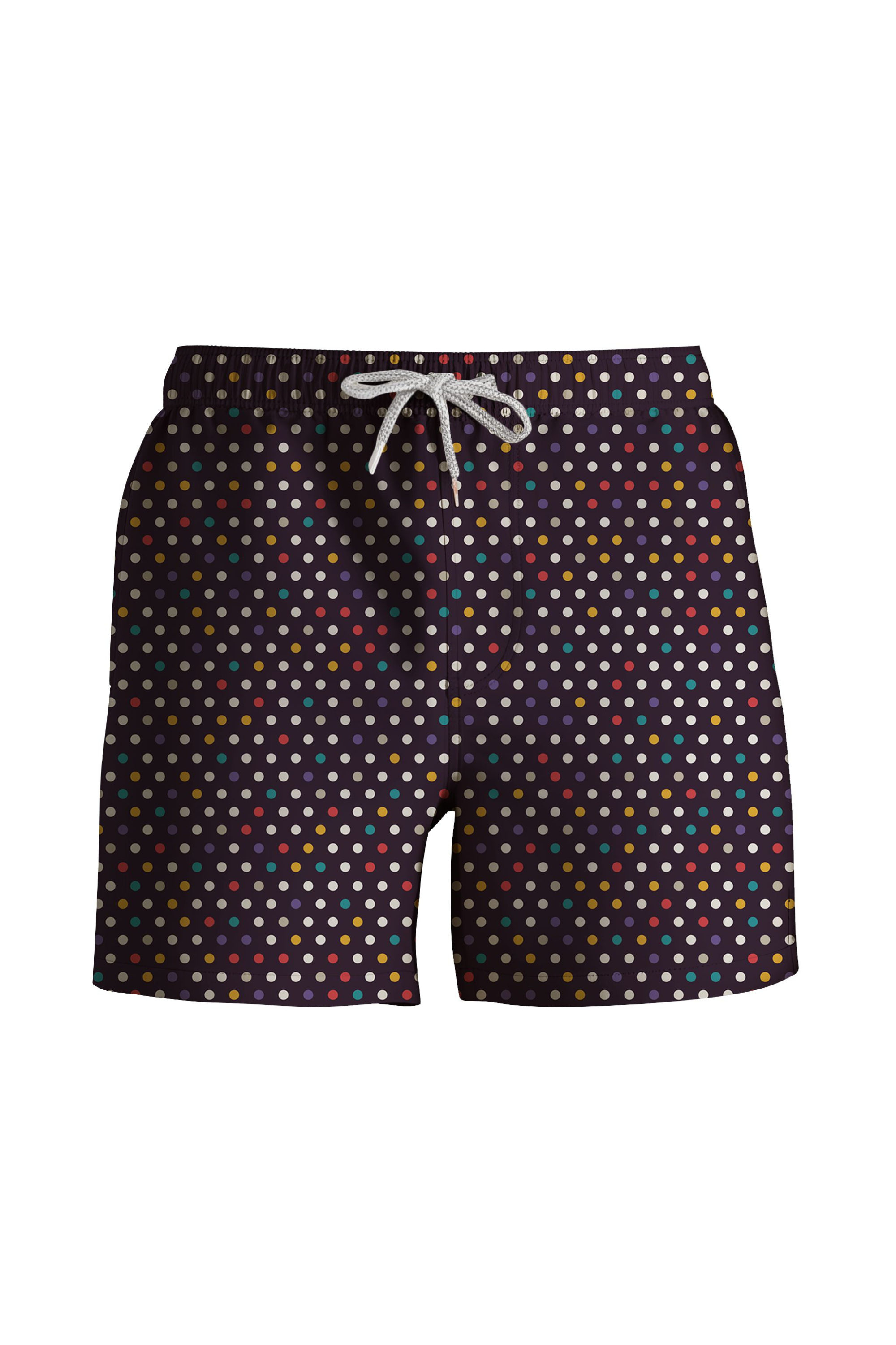 Retro Dot Swim shorts