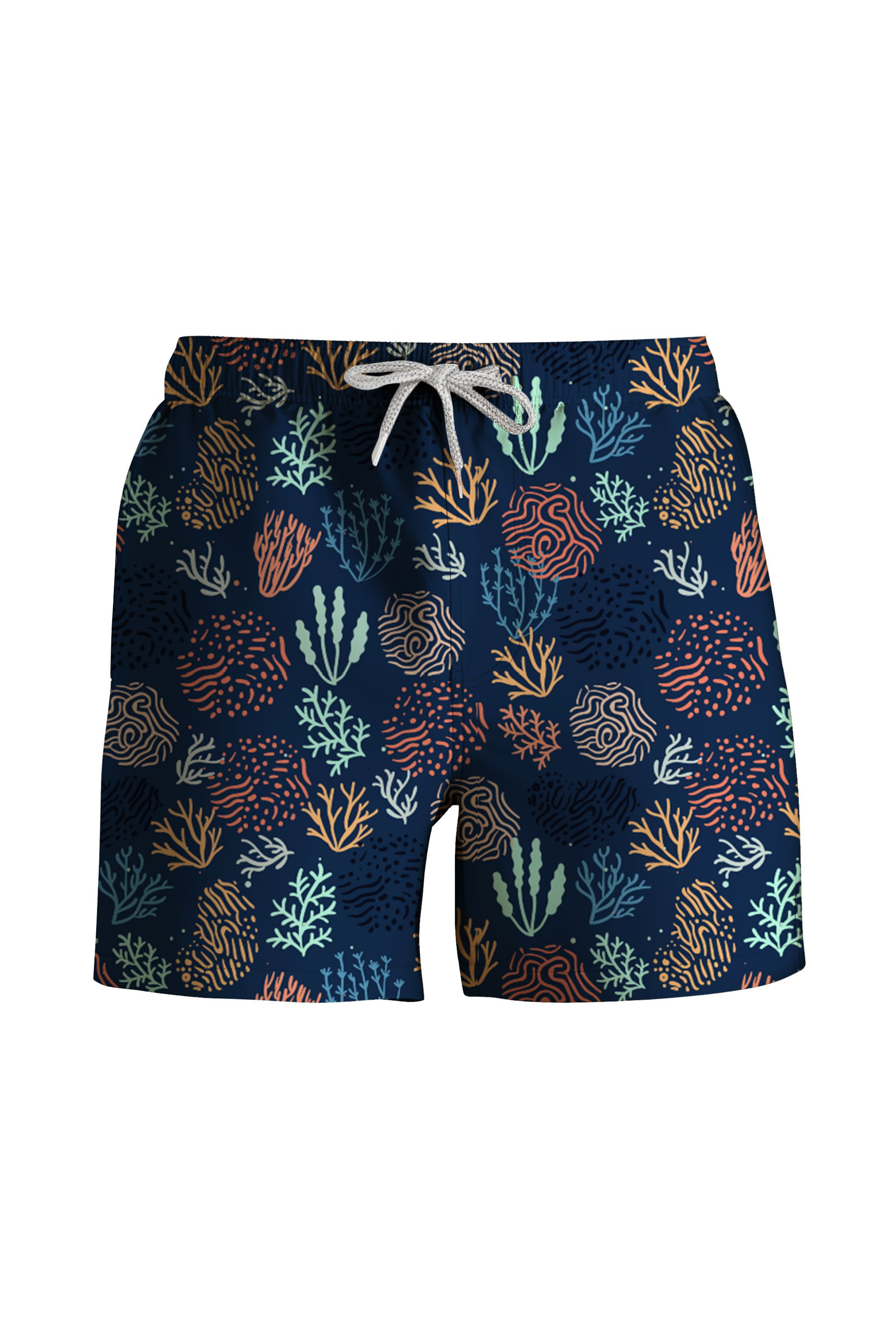 Blue Corals Swim Shorts