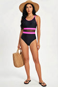 Mesh Waist One Piece