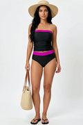 Bandeau Tankini Set