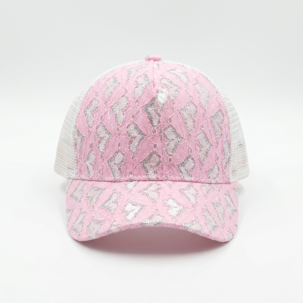Sparkle Cap - Hot Pink