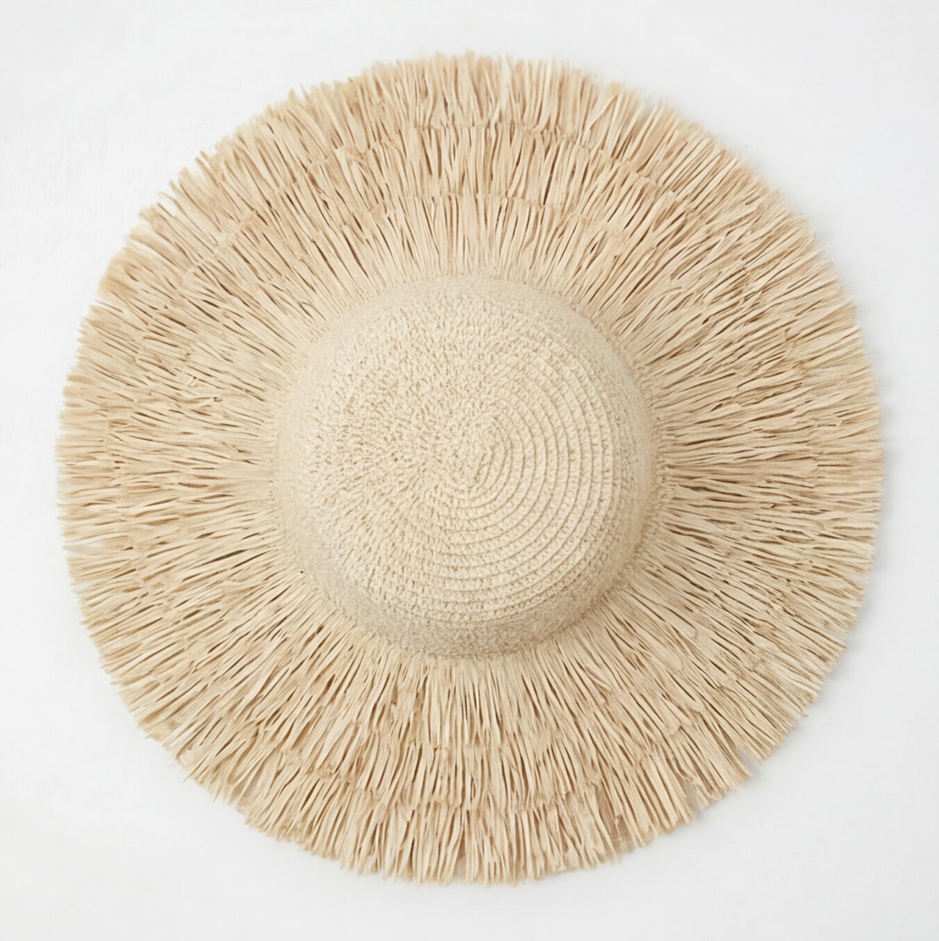 Fuz Straw Hat - Beige