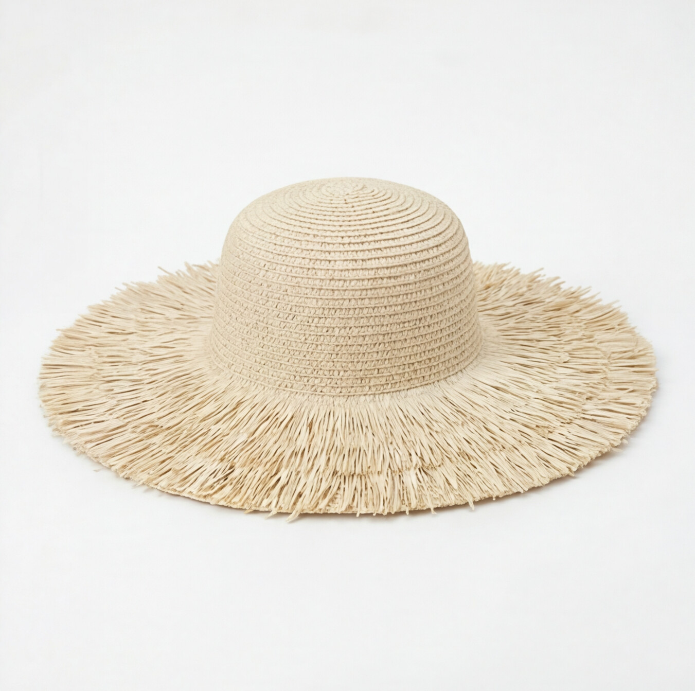Fuz Straw Hat - Beige