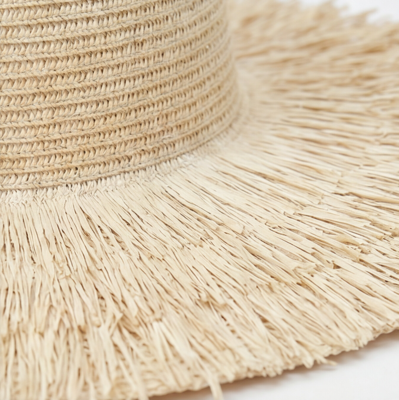 Fuz Straw Hat - Beige